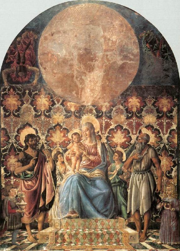 Andrea del Castagno Madonna and Child with Saints France oil painting art